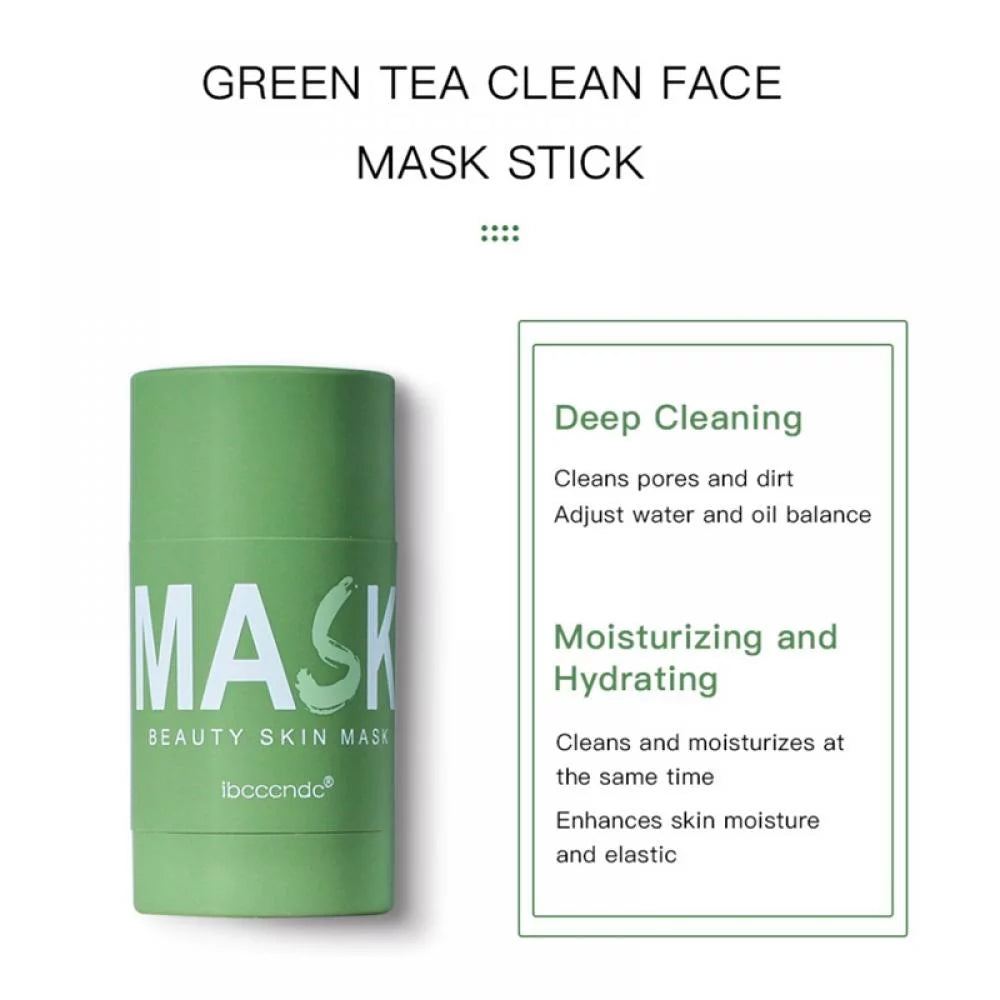 Green Tea Face Mask/ Clay Mask/ Face Mask Skincare/ Clay Mask for Face/ Clay Mask for Blackheads and Pores