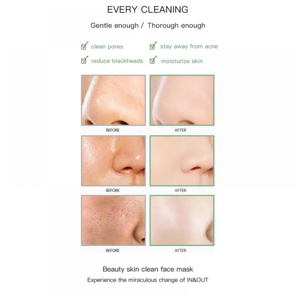 Green Tea Face Mask/ Clay Mask/ Face Mask Skincare/ Clay Mask for Face/ Clay Mask for Blackheads and Pores