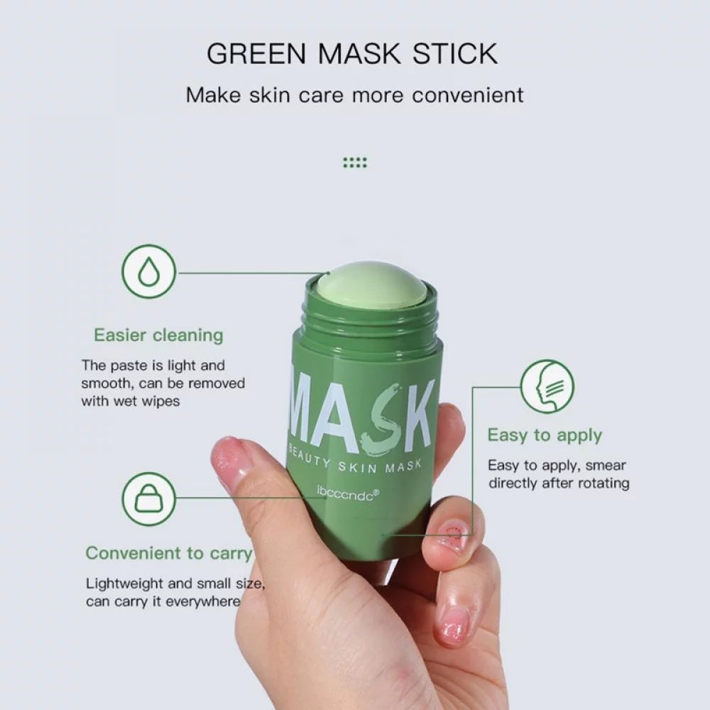 Green Tea Face Mask/ Clay Mask/ Face Mask Skincare/ Clay Mask for Face/ Clay Mask for Blackheads and Pores